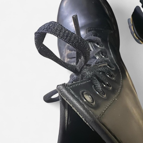 Dr. Martens Black Leather Boots - Picture 4 of 5